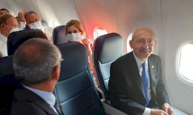 Kılıçdaroğlu ve 120 milletvekili aynı uçakta