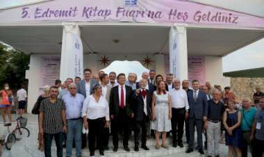 5. EDREMİT KİTAP FUARI BAŞLADI