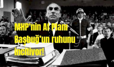 MHP’nin Af Planı Başbuğ’un ruhunu incitiyor!