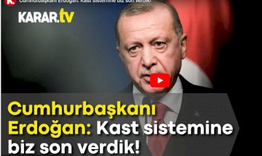 Erdoğan 21 yıl öncesiyle kıyasladı: Bugün daha demokratiğiz