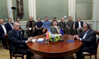 Ukrayna'da üçlü zirve: Erdoğan'dan 'Yeni bir Çernobil yaşamak istemiyoruz' açıklaması