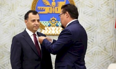 Başkan Zühtü Arslan’a Moğolistan’da “Polar Star” (Kutup Yıldızı) Devlet Nişanı verildi