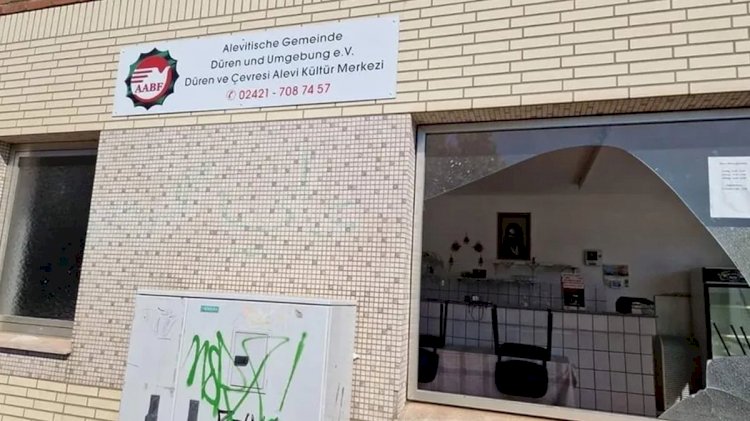 Cemevi provokasyonu Almanya'ya uzandı: Düren Alevi Kültür Merkezi'ne saldırı