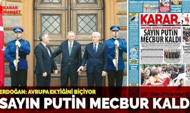 Erdoğan: Avrupa ektiğini biçiyor, Sayın Putin mecbur kaldı