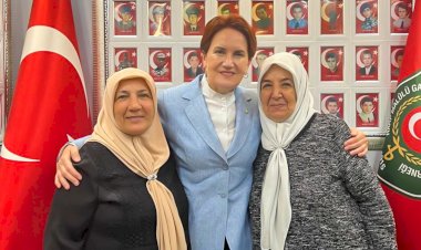 Akşener şehit aileleri ve gazilerle buluştu