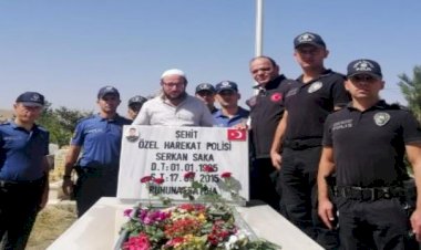 Şehit Saka’ya vefa