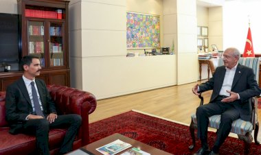 Kılıçdaroğlu, Muhsin Yazıcıoğlu'nun oğluyla görüştü