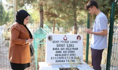 Aktütün’de şehit düşen eşinin acısını unutamıyor
