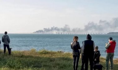 Köprüdeki patlamanın ardından Ukrayna'da sevinç ve korku