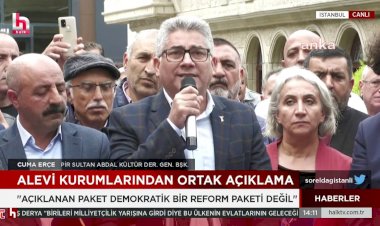 Derneklerinden hükümetin Alevi açılımına tepki: Cumhurbaşkanı'nın Alevi açılımı değil, darbe!