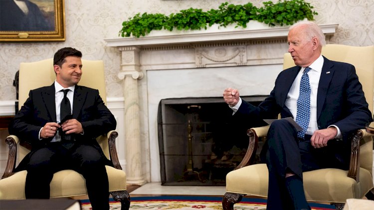 Biden’dan Zelenskiy’e Rusya’ya karşı “süresiz” destek sözü