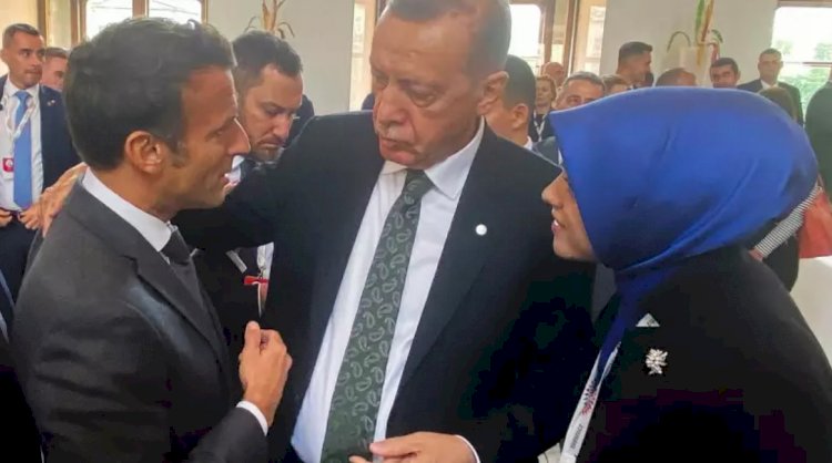 Macron'dan Erdoğan'a: Rusya'ya yaptırımlar atlatılmasın