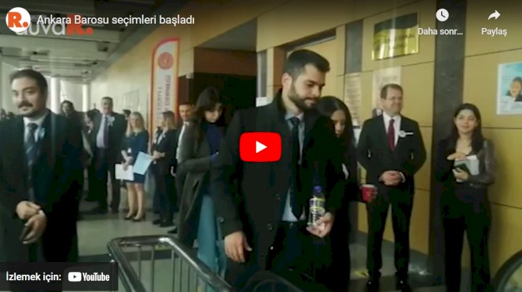 Ankara Barosu seçimleri başladı