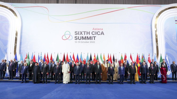 Erdoğan, Asya’da İşbirliği ve Güven Artırıcı Önlemler Konferansı Zirvesi'nde