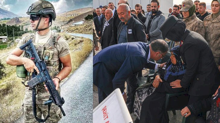 Şehit Uzman Çavuş Han'ın cenazesi memleketi Van'a geldi