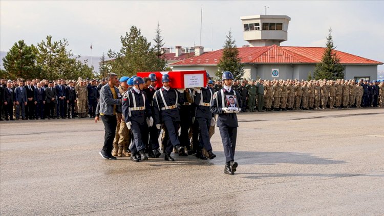 Şehit Uzman Çavuş Kürşat Sert'in naaşı Kahramanmaraş'a getirildi