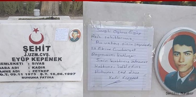 BABADAN ŞEHİT OĞULA MESAJ!