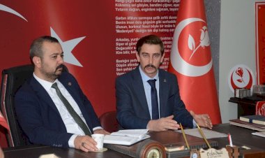 İzmir Alperen Ocakları, BBP'yi ziyaret etti