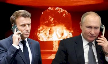 İngiliz basını Putin'in Macron'u 'Hiroşima' ile tehdit ettiğini iddia etti