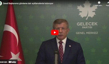 Davutoğlu'ndan Erdoğan'a tavsiye: Soylu kamburundan Bahçeli vesayetinden kurtul