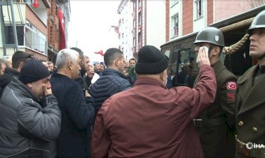 Şehit Halil İbrahim Yiğit'in naaşı baba ocağına getirildi