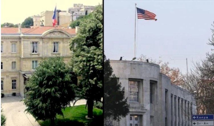 Son Dakika: Fransa İstanbul Başkonsolosluğu ve ABD Ankara Büyükelçiliği'nden açıklama