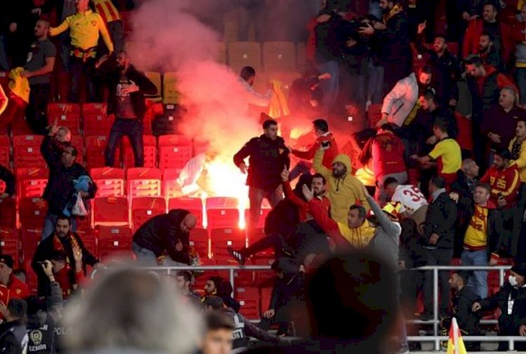 Göztepe ile Altay arasında oynanan olaylı maçta neler yaşandı?