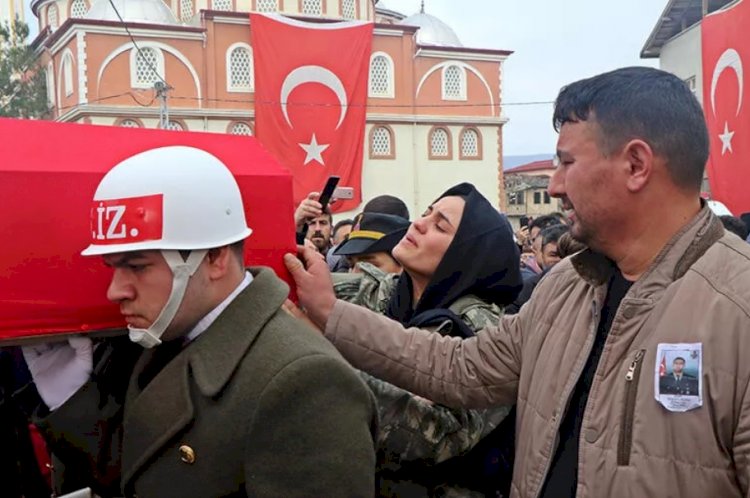 Şehit Uzman Çavuş Mustafa Yıldız son yolculuğuna uğurlandı