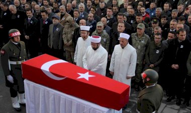 Hakkarili şehit son yolculuğuna uğurlandı