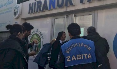 Hiranur Vakfı'nın binası mühürlendi