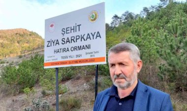 Şehit babasını duygulandıran armağan