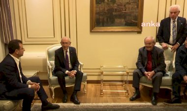 CHP lideri Kılıçdaroğlu Saraçhane'de İmamoğlu'nu ziyaret etti: Bütün bu haksızlıkları düzelteceğiz