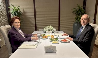 Kılıçdaroğlu ile Akşener ikili görüşme için bir araya geldi