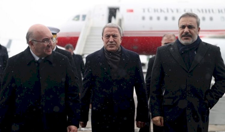 Türkiye, Rusya ve Suriye Savunma bakanları Moskova'da bir araya geldi