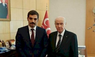 MHP'den Sinan Ateş'in babasına ziyaret