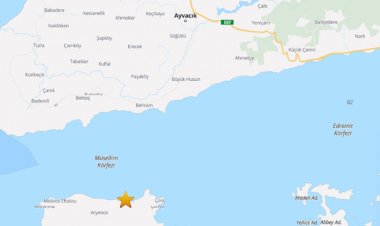 Çanakkale Ayvacık'ta deprem | Son depremler