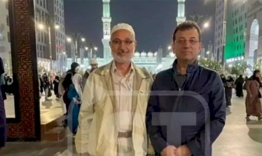 İmamoğlu'ndan Umre'de ilk fotoğraf: Sosyal medyada gündem oldu