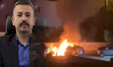 Mersin'de neler oluyor… Ülkü Ocakları Başkanının aracı yakıldı