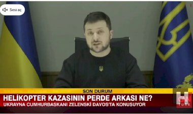 Zelenski'den Davos'ta tahıl koridoru vurgusu: Milyonlarca insanın hayatı kurtuldu