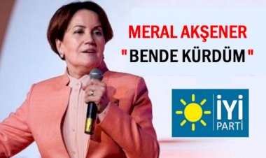 Akşener “Silahlara veda” deyince...