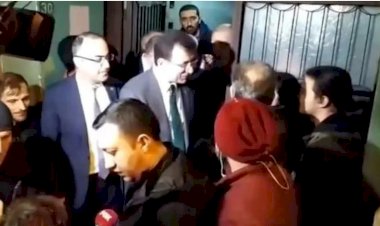 Ekrem İmamoğlu'ndan Sinan Ateş'in ailesine taziye ziyareti