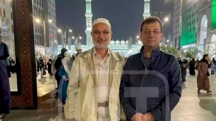 İmamoğlu'ndan Umre'de ilk fotoğraf: Sosyal medyada gündem oldu
