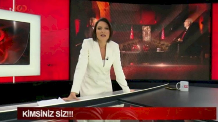 Ece Üner TV100 ekranından tepki gösterdi