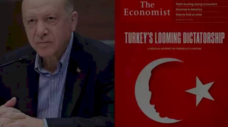 Economist'ten 'Erdoğan'lı seçim kapağı... Ülke felaketin eşiğinde