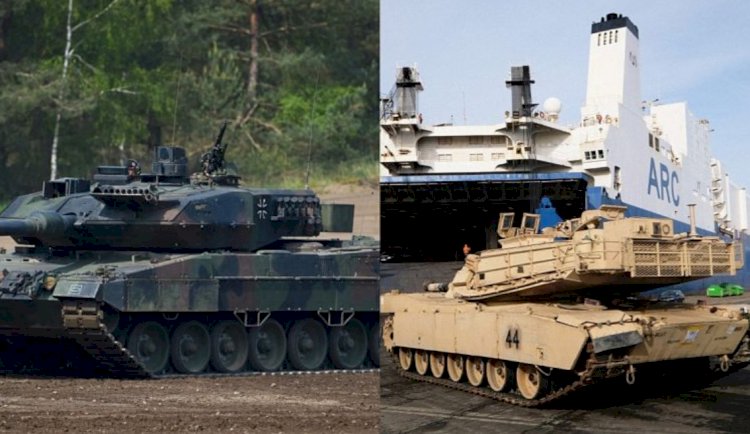 Ukrayna'ya tank desteği: Almanya'dan Leopard, ABD'den Abrams