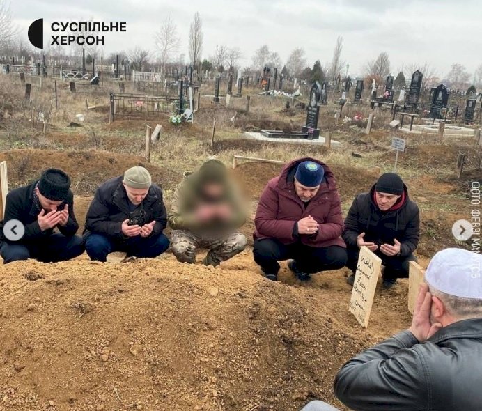 Асаном Сайдаметовим. Військовий загинув 23 січня в бою під Бахмутом.