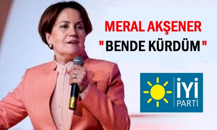 Akşener “Silahlara veda” deyince...
