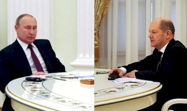 Scholz: Putin, beni ve Almanya'yı tehdit etmedi