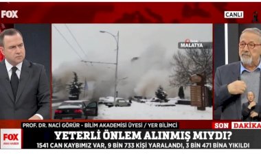 'Bu deprem, göz göre göre geldi'