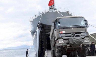 MSB duyurdu: Gemiler İskenderun'a doğru yola çıktı